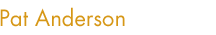 Pat Anderson